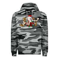 Slate Camo joy christmas lamb Premium Hoodie - Jasminsmagicworld