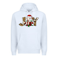 White joy christmas lamb Premium Hoodie - Jasminsmagicworld