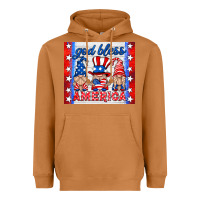 Meerkat god bless America gnomes Heavyweight Hoodie - HRA Design Shop