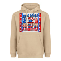 Mushroom god bless America gnomes Heavyweight Hoodie - HRA Design Shop
