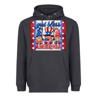 Smoke god bless America gnomes Heavyweight Hoodie - HRA Design Shop