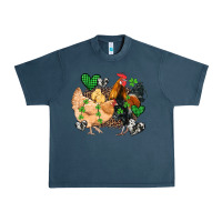 Midnight Navy st patricks day coop animals Urban Heavy Tee - Artiststas