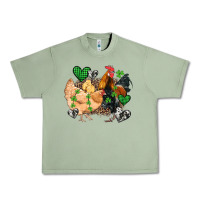 Oil Green st patricks day coop animals Urban Heavy Tee - Artiststas