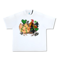 White st patricks day coop animals Urban Heavy Tee - Artiststas