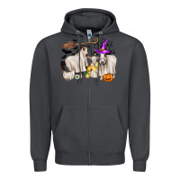 Smoke halloween farm animals Zipper Hoodie - Zillion Design Studio