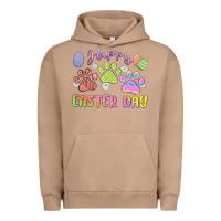 Pigment Burro happy easter day paws Urban Hoodie - MaliasSmallBusiness