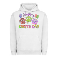 Pigment Lunar Rock happy easter day paws Urban Hoodie - MaliasSmallBusiness