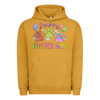 Pigment Peanut Butter happy easter day paws Urban Hoodie - MaliasSmallBusiness