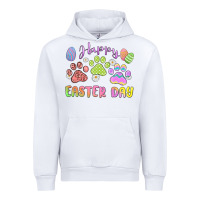 White happy easter day paws Urban Hoodie - MaliasSmallBusiness