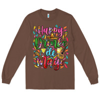 Chestnut Happy drinko de mayo Long Sleeve Tee - RanaPortraitStore