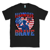 Black honor the brave Classic Tee - Zillion Design Studio