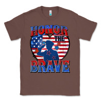 Chestnut honor the brave Classic Tee - Zillion Design Studio