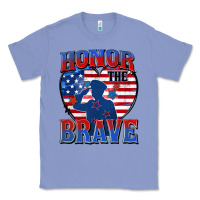 Colony Blue honor the brave Classic Tee - Zillion Design Studio
