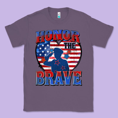 Classic Tee honor the brave