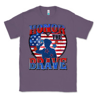 Lavender honor the brave Classic Tee - Zillion Design Studio