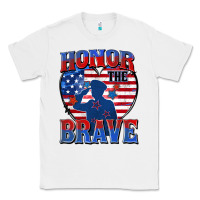 White honor the brave Classic Tee - Zillion Design Studio