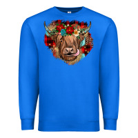 True Royal christmas cow gemstone Premium Sweatshirt - JahusDesignShop