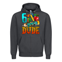 Smoke 6th grade dude Zipper Hoodie - texasbilliewilder