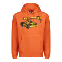Carrot carry deck crane Premium Hoodie - LillyAllenDesigns