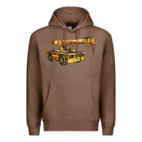 Chestnut carry deck crane Premium Hoodie - LillyAllenDesigns