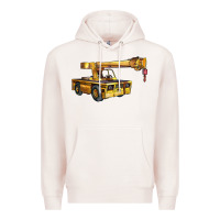 Pale Pink carry deck crane Premium Hoodie - LillyAllenDesigns