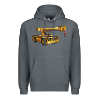 Rock carry deck crane Premium Hoodie - LillyAllenDesigns