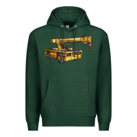 Sports Green carry deck crane Premium Hoodie - LillyAllenDesigns