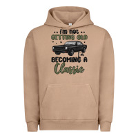 Pigment Burro i m not getting old i m becoming a classic Urban Hoodie - MaliasSmallBusiness