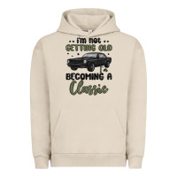 Pigment French Oak i m not getting old i m becoming a classic Urban Hoodie - MaliasSmallBusiness