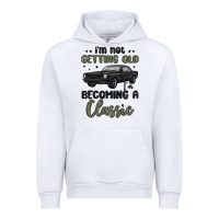 White i m not getting old i m becoming a classic Urban Hoodie - MaliasSmallBusiness