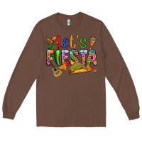 Chestnut Let's fiesta Long Sleeve Tee - RanaPortraitStore
