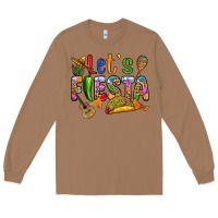 Toasted Coconut Let's fiesta Long Sleeve Tee - RanaPortraitStore