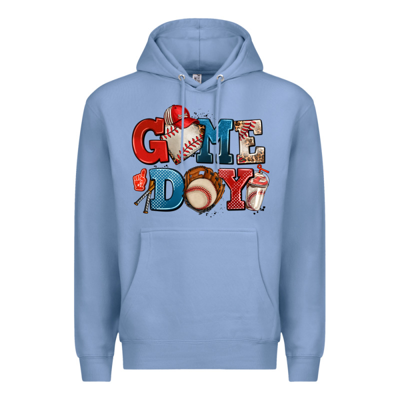 Game Day Baseball Premium Hoodie by AdoDesignShop | Teevron