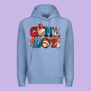 Game Day Baseball Premium Hoodie Designed By Adodesignshop