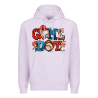 Lilac game day baseball Premium Hoodie - AdoDesignShop