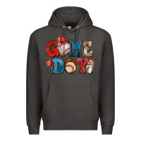 Smoke game day baseball Premium Hoodie - AdoDesignShop