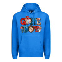 True Royal game day baseball Premium Hoodie - AdoDesignShop