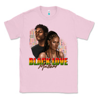 Bubblegum Pink afro black love matters Classic Tee - texasbilliewilder