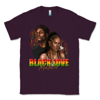 Plum afro black love matters Classic Tee - texasbilliewilder