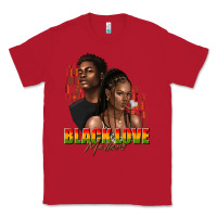 Red afro black love matters Classic Tee - texasbilliewilder