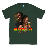 Sports Green afro black love matters Classic Tee - texasbilliewilder