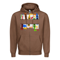 Chestnut custom teacher name crayon Zipper Hoodie - texasbilliewilder