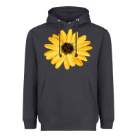 Smoke sunflower Heavyweight Hoodie - FaDigitalArtStudio