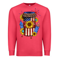 Cardinal 4th of july coffee cup Premium Sweatshirt - JahusDesignShop