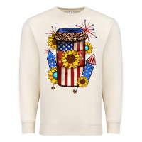4th Of July Coffee Cup Premium Sweatshirt | Teevron