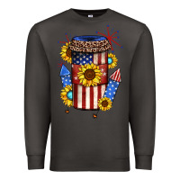 Smoke 4th of july coffee cup Premium Sweatshirt - JahusDesignShop