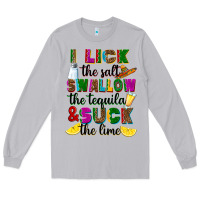 Moon Dust I lick the salt swallow the tequila Long Sleeve Tee - RanaPortraitStore