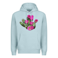 Blue Mist strawberry hedgehog cactus Premium Hoodie - LillyAllenDesigns