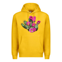 Lemon strawberry hedgehog cactus Premium Hoodie - LillyAllenDesigns