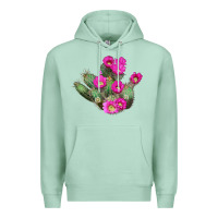 Seafoam strawberry hedgehog cactus Premium Hoodie - LillyAllenDesigns
